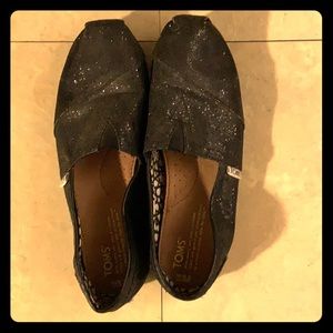 TOMS Black Iridescent Glimmer Classic